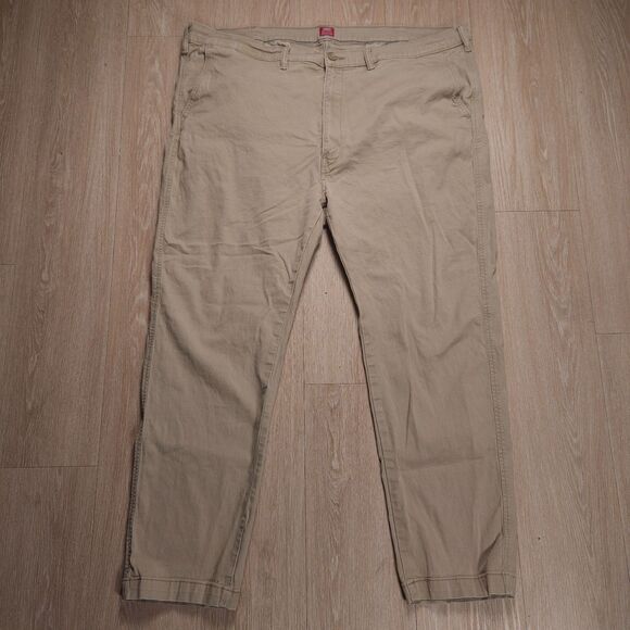 Levis XX Chino Standard Taper Pants Men's Sz 48x32(28) Khaki Straight Casual - Picture 1 of 13